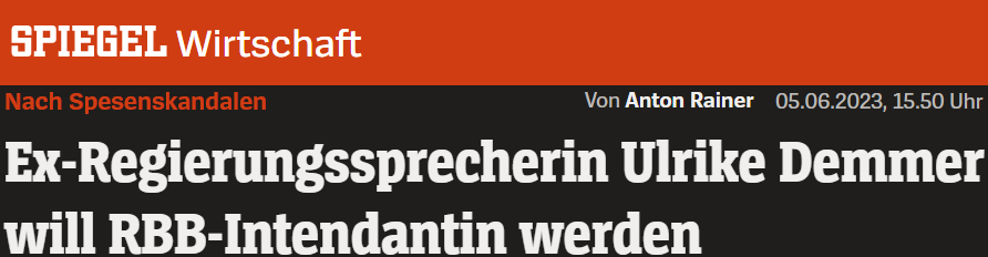 Nach Spesenskandalen: Ex-Regierungssprecherin Ulrike Demmer will RBB-Intendantin werden