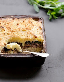 Pastel de carne picada al horno