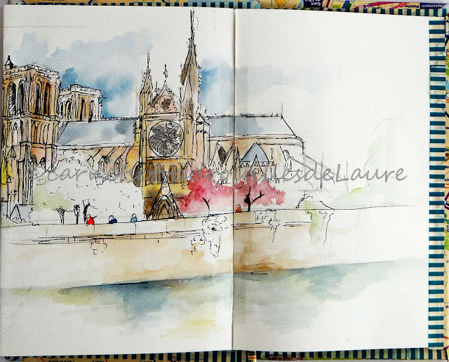 notre dame_carnet de voyage_paris_carnetsetvadrouillesdelaure