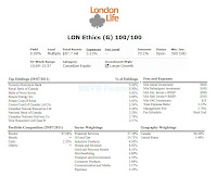 LON Ethics (G) 100/100