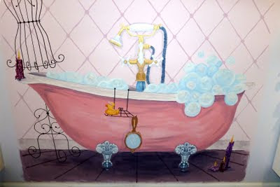 Bath Junkie Mural Design - home wallpaper murals, Photo Wallpaper Murals, Interior Mural Painting 2