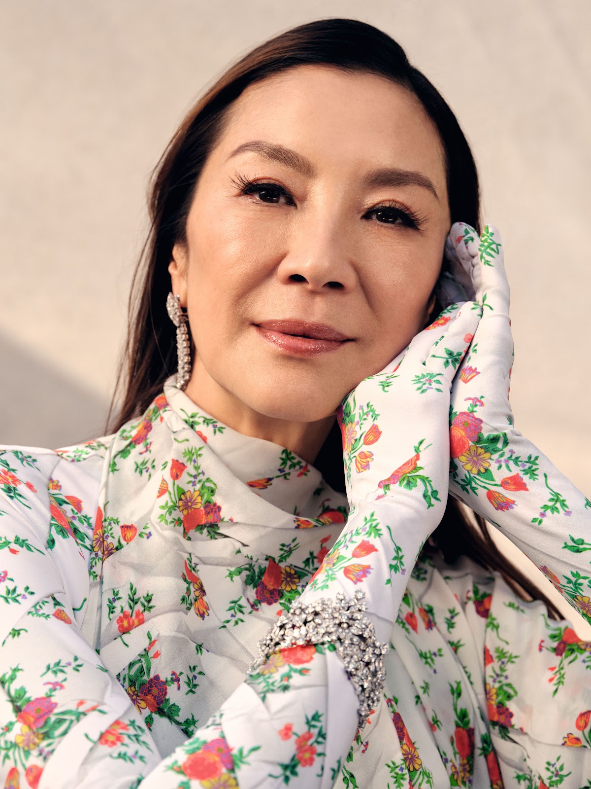 Michelle Yeoh in Elle USA November 2022 by Sharif Hamza