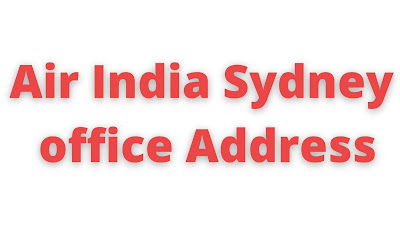 Air India Sydney Office Address