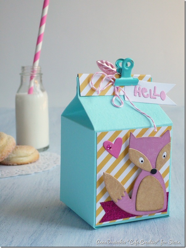 Milk box Sizzix - Big Shot Plus - Die Cutting - Packaging - Favors - Bomboniere - by cafecreativo (3)