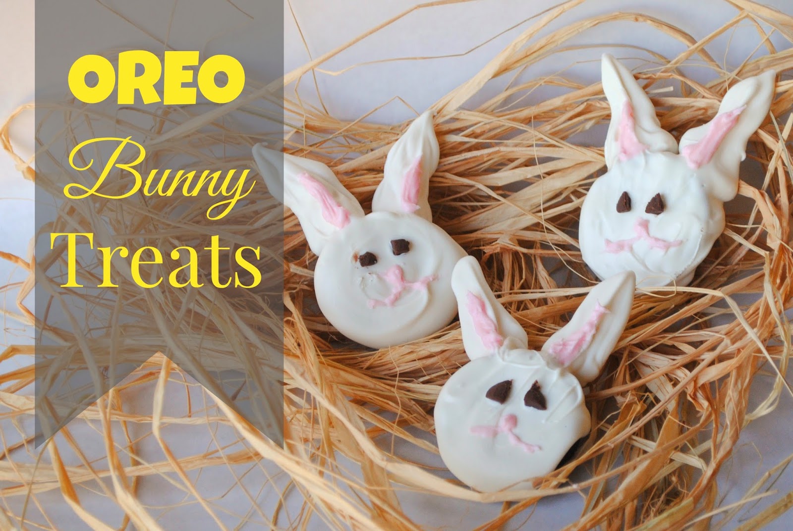 Oreo Easter Bunny Treats