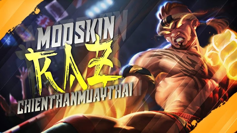 Mod Skin Raz Muay Thái Có Đá • Biến Về • Âm Thanh | Mới Nhất Sau Cập Nhật 29/7 | MOD AOV