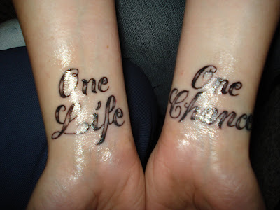 one life tattoo