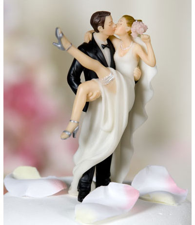 Modern wedding cake toppers Wedding cake toppers bride and groom