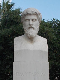 Plutarch's bust at Chaeronea, his home town