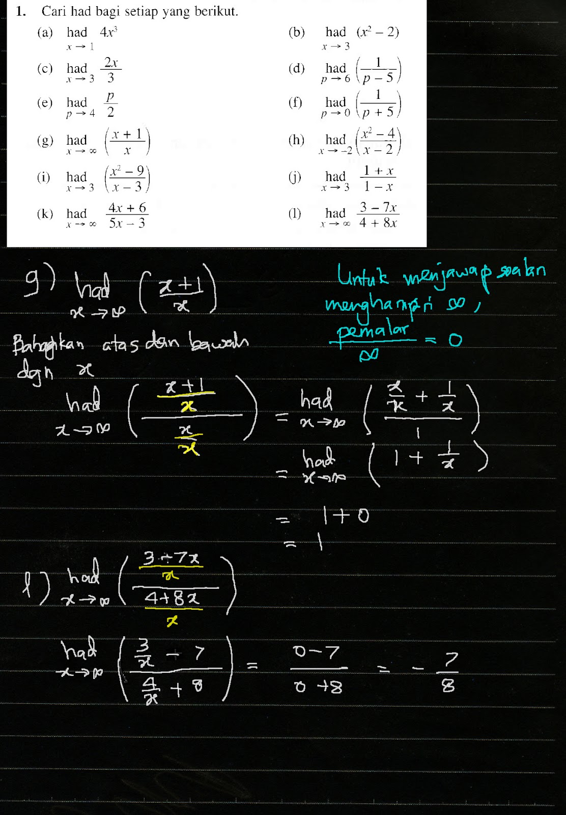 Cikgu Azman - Bukit Jalil: F4 Add Math Bab 9 Pembezaan 