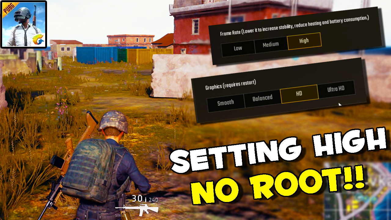 Cara Setting High PUBG Mobile Di Hp Medium No Root ...