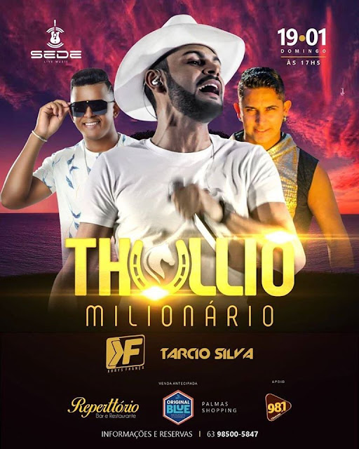 thullio milionario em palmas