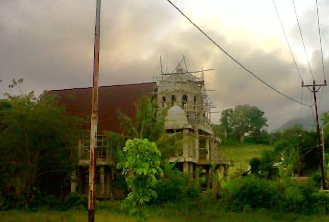 Gereja baru GMIM Maranatha Paslaten Tomohon, pemekaran, pembangunan, rumah ibadah