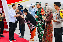 Tiba di Bali, Jokowi Resmikan Pasar Seni Sukawati