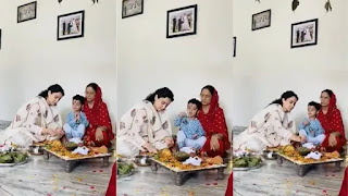 Kangana Ranaut's Mother Asha Ranaut did mahamritunjay Mantra jaap For her safety