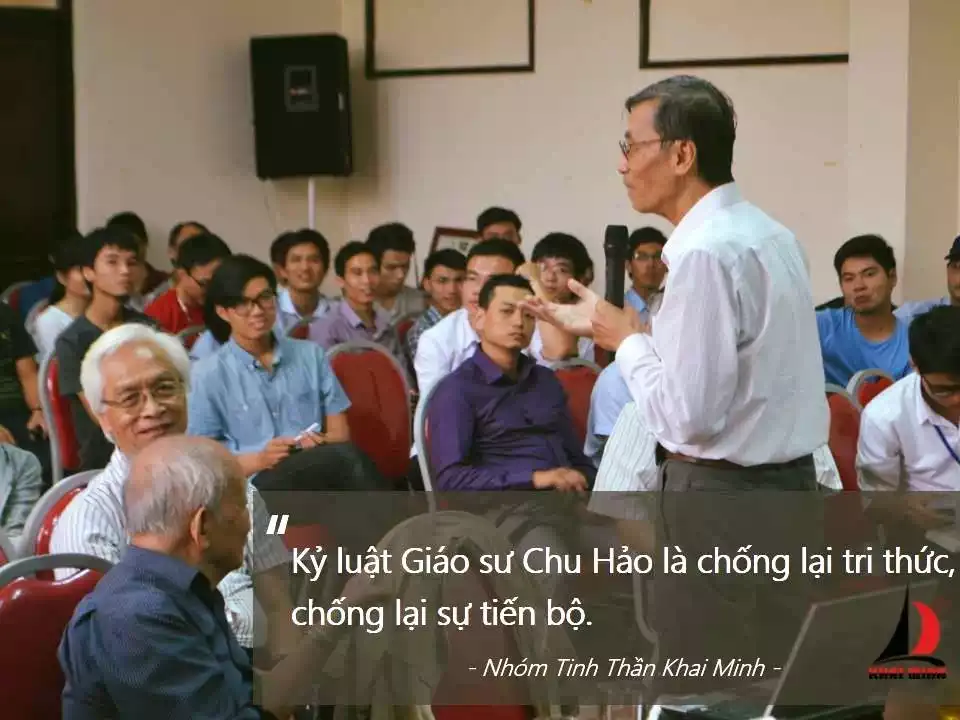 Thư ngỏ: Đứng cùng giáo sư Chu Hảo 