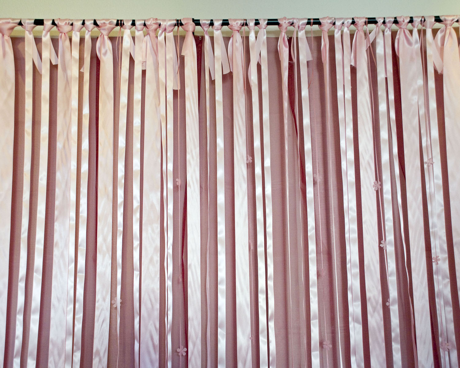 A Well Crafted Party  Blog Archive DIY Ribbon  Wall  