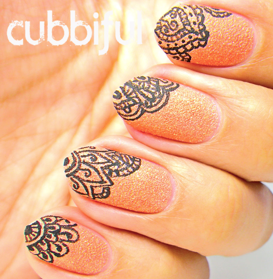 cubbiful Summer Henna  Nails 