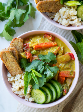 Tempeh Coconut Curry