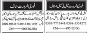 Accountant and Clerk Jobs in Karachi 2022