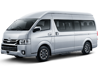 sewa mobil hiace 2019