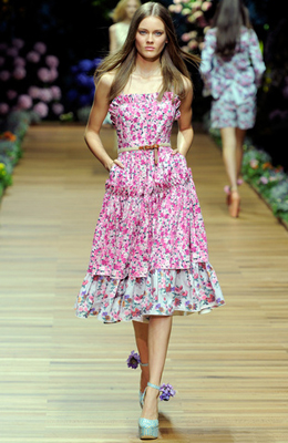 D&G Primavera-Verano vestidos