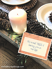 Tree pun party with free printables @michellepaigeblogs.com