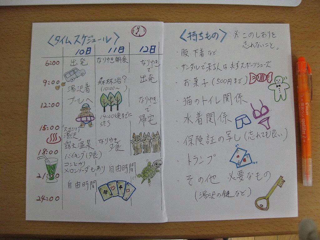 道標 旅のしおり