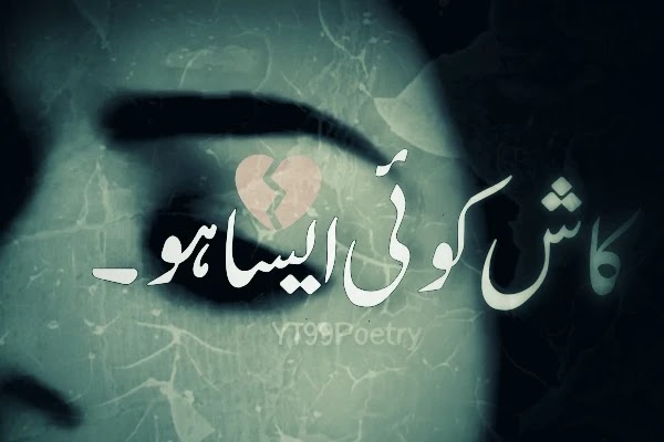 Murshid Poetry in Urdu 2 lines -  Kash Koi Aisa Ho - Video status