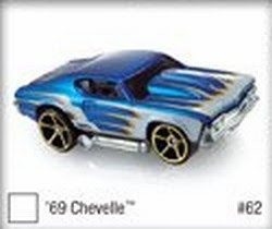 2009 Hot Wheels 69 Chevelle Track Stars