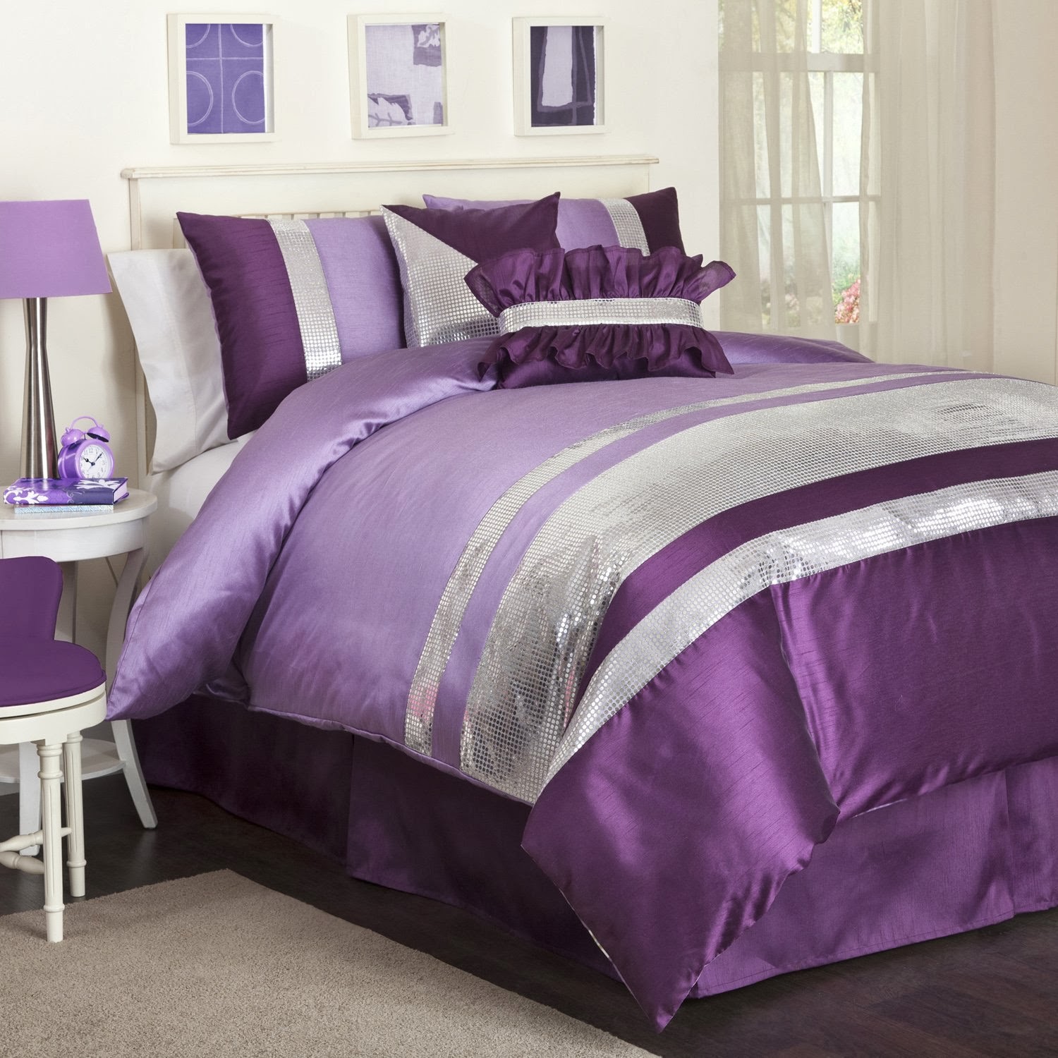 Buy Best And Beautiful Bedding Sets On Sale Purple  
