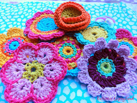 Flores en Crochet Varios Patrones Paso a Paso
