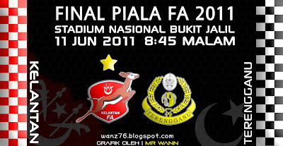 Final Piala FA 2011  Kelantan Vs Terengganu  Koloni Hitam