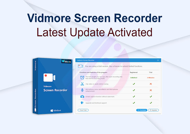 Vidmore Screen Recorder Latest Update Activated