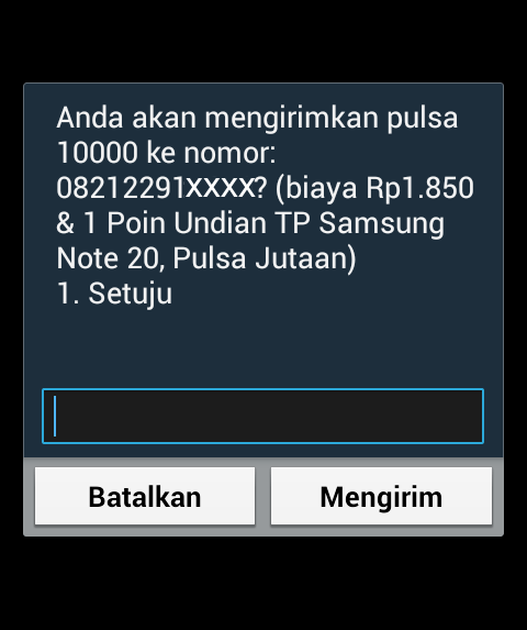 biaya transfer pulsa telkomsel