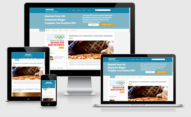 iBantonk Responsive Blogger Template