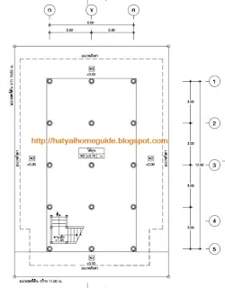 แบบบ้านปฏิทินตราช้าง บ้านไม้ยกพื้น 3ห้องนอน 1ห้องน้ำ พ.ศ 2556 [3]