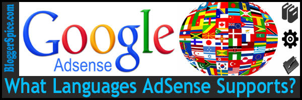 AdSense supported language