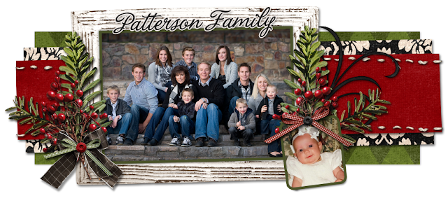 Patterson Family Blog Design