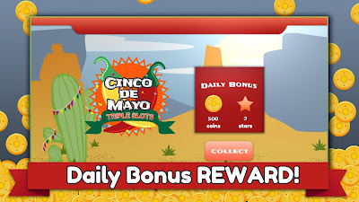 Cinco De Mayo Triple Slots Daily Bonus