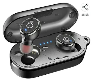 TOZO T10 Bluetooth 5.3 Wireless Earbuds with Wireless Charging Case