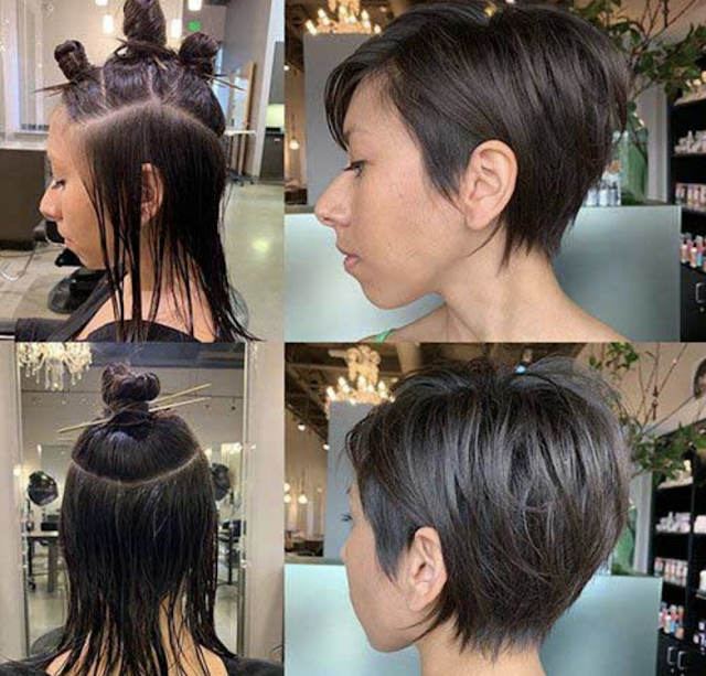 pixie haircuts 2019 for older women