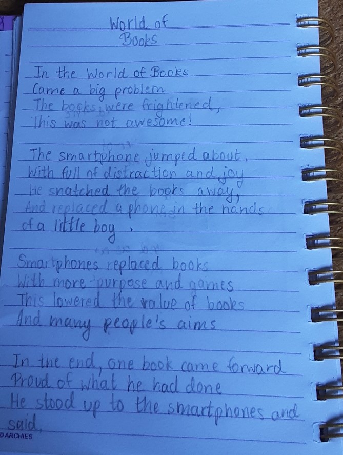 World Of books - Poem