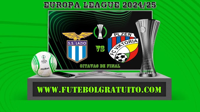 Assistir Lazio x Viktoria Plzen ao vivo grátis 13/03/2025