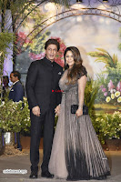 Sharukh Khan and his Wife at Sonam Kapoor Wedding Stunning Beautiful Divas ~  Exclusive.jpg