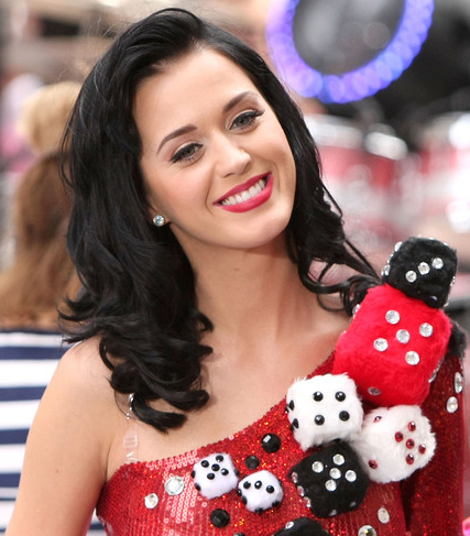 katy perry layered hairstyle