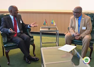 Azali s’est entretenu avec le Premier Ministre du Mozambique