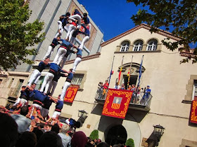 Castellers in Esplugues de Llobregat