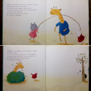 Un long cou, c'est chouette livre pour enfant sur l'amitié, la différence, la tolérance, jouer ensemble de Koppens Editions Clavis