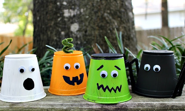 Hallowen paint craft